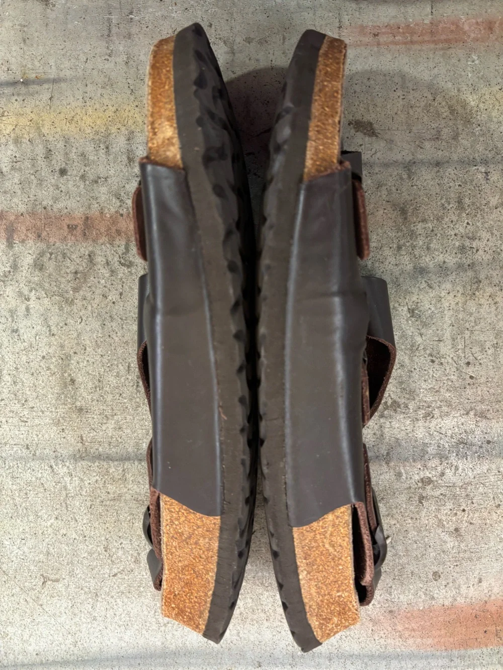 Men's Birkenstock Betula brown Leather Sandals